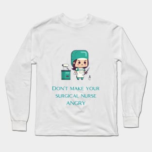 Surgical Nurse Long Sleeve T-Shirt